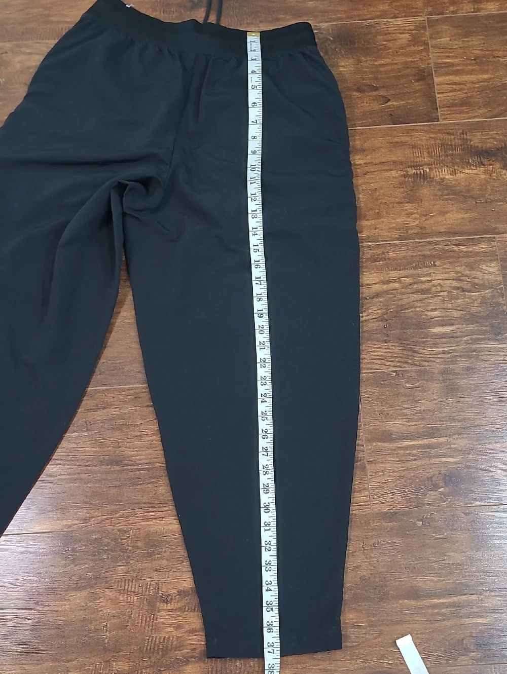 Nike DQ6809-010 Essential Loose Fit High Rise Black Fleece Jogger pants Womens M - Picture 9 of 9
